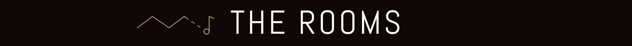 the rooms title logo
